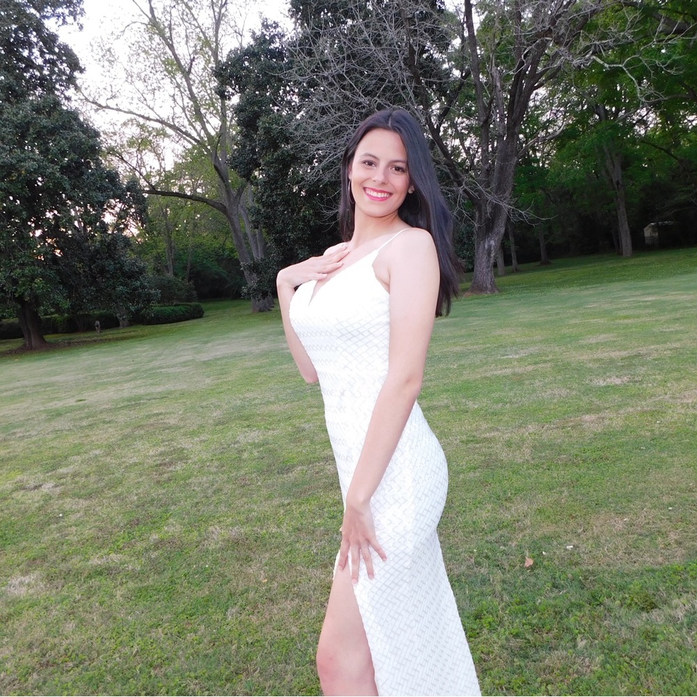 White Prom Dress
